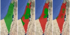 أين كانت تقع إسرائيل قبل احتلال فلسطين
